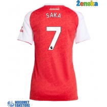 Arsenal Bukayo Saka #7 Domaci Dres za Ženska 2025-26 Kratak Rukav